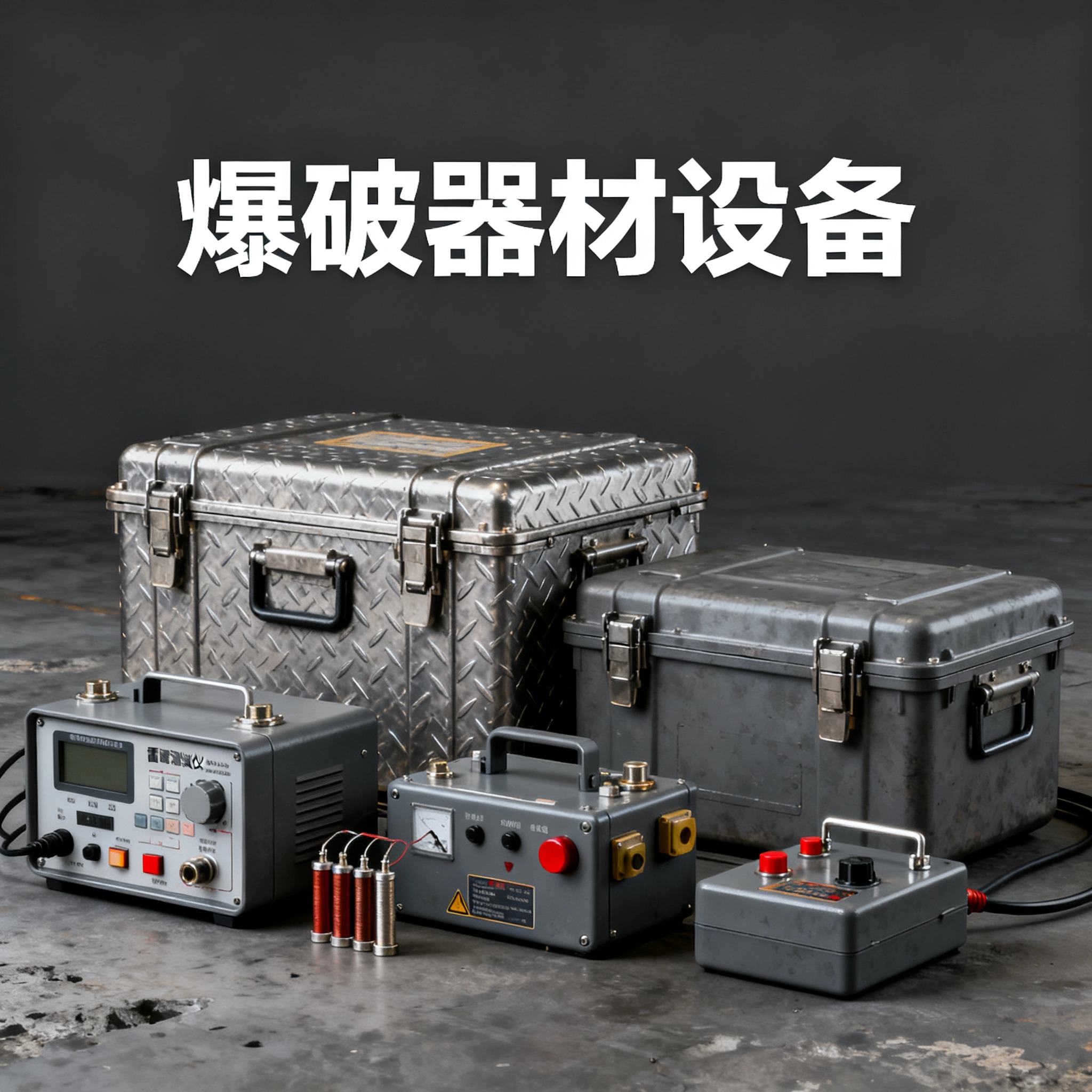 枣庄爆破工程师的“兵器库”：常用器材一册通